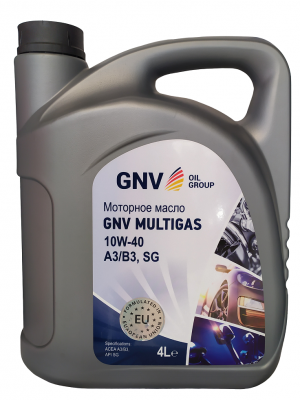 Моторное масло 10w40 Multigaz GNV OIL