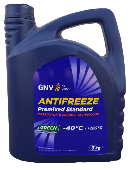 GNV Antifreeze Concentrate Standard - Антифриз GREEN G11