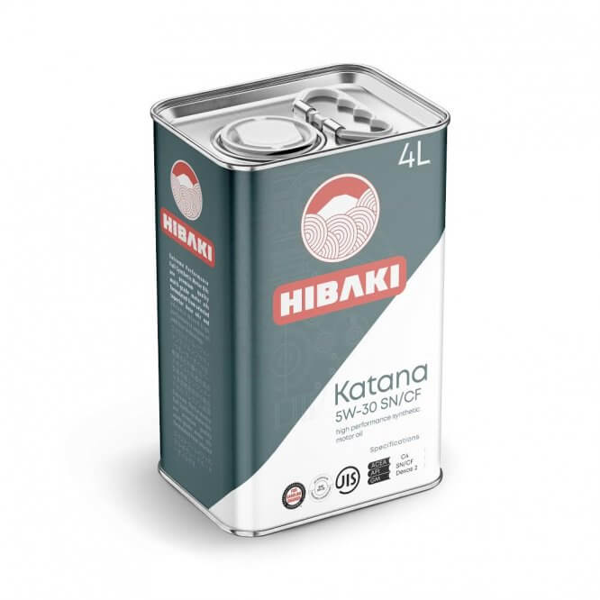Моторное масло HIBAKI Katana 5W30 SN/CF Dexos 2