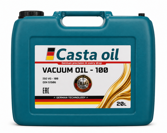 Вакуумное масло CASTA OIL Vacuum VG 100